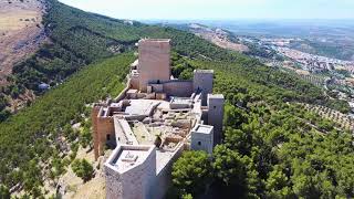 Castillo de Santa CatalinaJaen Drone 4K [upl. by Adnolohs576]