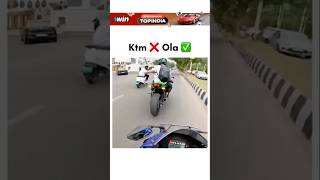 KTM vs Ola kawasakiracing motorsport zx10r kawasakizx10rninja motorcycleracing ninja rider [upl. by Aurelie]