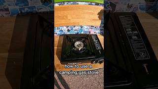 🔥How to use a camping gas stove🔥 Beginners guide [upl. by Ethben507]