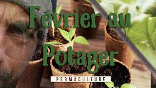 Février au potager  Les semis et actions du potager [upl. by Crean34]