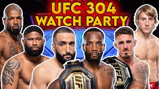 🔴 POWER WENT OUT SMH UFC 304 WATCH PARTY amp FIGHT COMPANION [upl. by Leuams727]