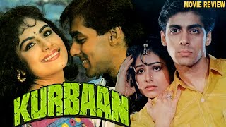 Kurbaan 1991 Hindi Action Movie Review  Sunil Dutt  Salman Khan  Ayesha Jhulka  Kabir Bedi [upl. by Swithbart]