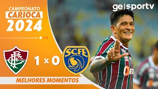 FLUMINENSE 1 X 0 SAMPAIO CORRÊA  MELHORES MOMENTOS  7ª RODADA DO CAMPEONATO CARIOCA 2024  geglob [upl. by Nossah]