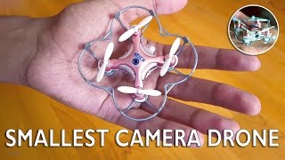 Worlds Smallest Drone with Camera  Cheerson CX10W Unboxing amp Review [upl. by Gilmour]