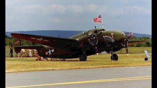 Lockheed Lodestar takeoff and flyby Reading PA June 2005 [upl. by Anahcra]