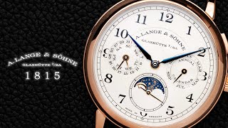 Is this my next GRAIL WATCH  A Lange amp Söhne 1815 Review [upl. by Brosy570]