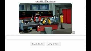 Star Trek  Google Doodle  zum 46 Geburtstag  46th Anniversary  8September 2012 [upl. by Dagnah183]