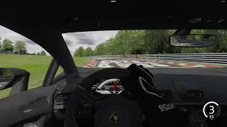 LAMBORGHINI HURACAN PERFORMANTE  CRASH BECAUSE OIL SPILL ON TRACK LOST TRACTION  ASSETTO CORSA [upl. by Attem]