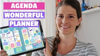 Agenda Digital en Español Planificador para iPad Wonderful Planner [upl. by Llerraj205]