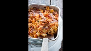 Pasta al forno con tonno e scamorza affumicata [upl. by Robinia]