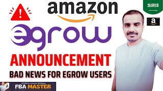 Egrow Latest Update  Egrow For Amazon  FBA Master Amazon [upl. by Greenstein390]