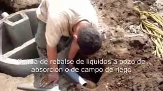 Instalación de Fosa Séptica Prefabricada CIFA [upl. by Yarvis]