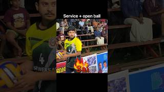 Sai service  open ball 🔥sevenstarvolley  trending trendingshorts youtubeshorts shortvideo [upl. by Stanwin]