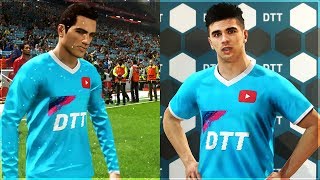 HOW TO MAKE YOUR OWN CUSTOM KIT IN PES 2019 [upl. by Esmond65]