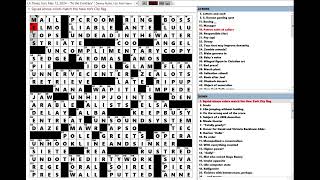 Los Angeles Times LAT Crossword Puzzle 05122024 Placeholder [upl. by Ilecara]