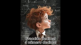 ¿Cómo convertir una fracción decimal a número decimal [upl. by Adnilasor226]