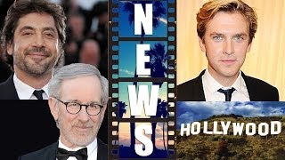 Steven Spielberg amp Javier Bardems Montezuma Dan Stevens in Hollywood  Beyond The Trailer [upl. by Swart]