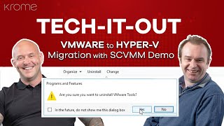 Demo VMware Migration to HyperV Using System Center Virtual Machine Manager [upl. by Eiuqnom101]