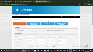 how to fill TCS application form 2025  batch 2025 pass out or appearing graduate degree [upl. by Arayc]