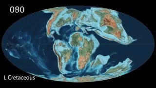 PlateTectonics amp Ice Ages  Scotese Animation 022116a [upl. by Liuqa564]