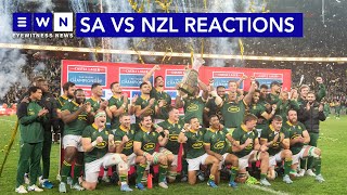 SAvNZL reactions Springboks are cementing their legacy to beyond their past World Cup wins [upl. by Dunston]