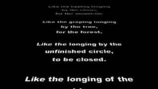 Projection of longing  Poetry about longing [upl. by Parette]