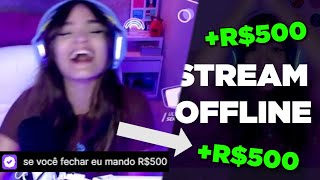 Doando pro streamer se ele fechar a live [upl. by Anyala80]