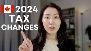 ACCOUNTANT EXPLAINS Important TAX CHANGES in CANADA for 2024  TFSA RRSP FHSA CPP amp Tax Brackets [upl. by Dorcas]