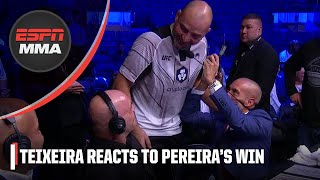 Glover Teixeira is more excited for Alex Pereira’s title win than his own  UFC 281 [upl. by Cassie]