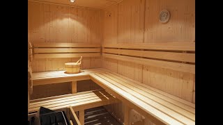 Oceanic Saunas Traditional Finnish Sauna Cabin product overview video [upl. by Herzberg]