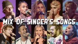 TOP Famous Singers 20152018 In One Song  Live Performance 8 [upl. by Enelrad]