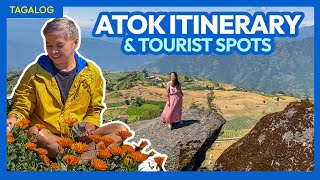 ATOK ITINERARY amp Tourist Spots for OvernightDay Trip • Filipino w English Sub • The Poor Traveler [upl. by Baniez967]