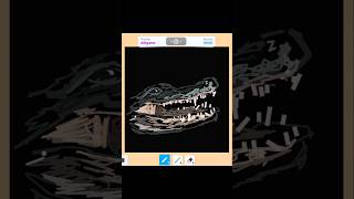 How to draw 🎸 and 🐊 speeddraw roblox drawing shorts digitalart gaming painting art artist [upl. by Aliehs311]