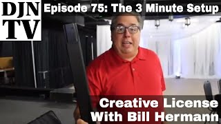 The Three Minute Set Up Of Evolve 50 ElectroVoice  Creative License with Bill Hermann 75 DJNTV [upl. by Atnahsa]