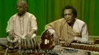 Ravi Shankar Alla Rakha  Tabla Solo in Jhaptal [upl. by Yesima841]