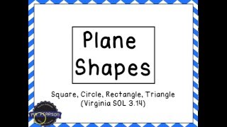 Plane Shapes  Mr Pearson Teaches 3rd Grade [upl. by Kostival61]