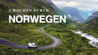 Bester Norwegen Roadtrip für Wohnmobil mit Karten und Tipps 4K [upl. by Mikal28]