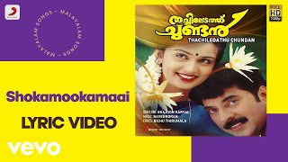 Shokamookamaai Lyric  Raveendran  Mammootty Vani Viswanath Nandini [upl. by Rothschild353]