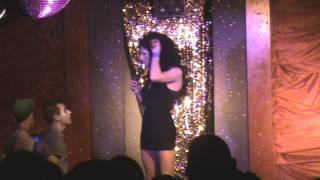 Gay  NightLife  Budapest  Drag Queen  Betty Blue as Cher  The shoop shoop song [upl. by Eetak]