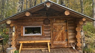 A day at our Remote Property in Talkeetna Alaska [upl. by Nimzay]