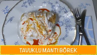 Tavuklu Mantı Börek Tarifi Tavuklu Yufka Mantısı Nasıl Yapılır [upl. by Solegna]