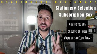 Stationery Selection Unboxing AugSep and Giveaway [upl. by Reniti]