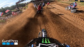 GoPro Andrea Bonacorsi 2024 FIM MXGP Qualifying Moto from Round 9 Latvia [upl. by Ecirbaf40]