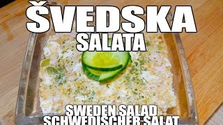 Recept ŠVEDSKA SALATA 🇸🇪 Kako spremiti švedsku salatu [upl. by Halyhs]