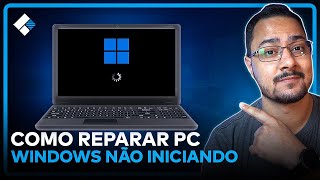 WINDOWS NÃO INICIA 5 PASSOS para REPARAR PC com WINDOWS TRAVADO  Recoverit [upl. by Yditsahc87]