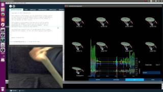 Attitude Estimation using Kalman Filter Quaternions and an IMU as sensor  quick demonstration [upl. by Znarf]