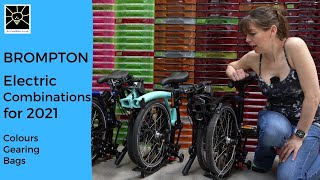 Brompton Electric 2021 Colours and Options [upl. by Ysdnil]