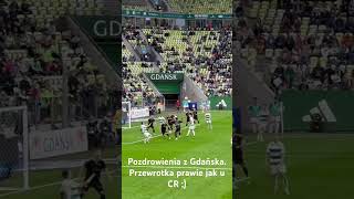 Lechia Gdańsk 10 Radomiak Radom  nieudolna przewrotka [upl. by Anglo]