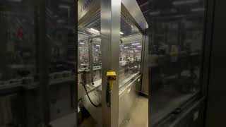 2019 KRONES CONTIROLL ROLLFED WRAP AROUND LABELER VIDEO 12 [upl. by Ddat442]