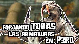 Forjando la Armadura de Gigginox y Barioth  Monster Hunter Portable 3rd [upl. by Kyre]